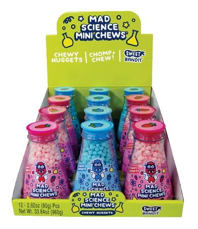 MAD SCIENCE MINI CHEWS CANDY Novelty Candy Convenience and Grocery Wholesale Distributor in Montreal Quebec