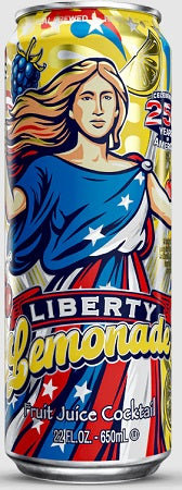 ARIZ LIBERTY LEMONADE (NO PP) 651 ml (Box of 24 Units)