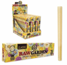 RAW GARDEN CONE KING SIZE (3PK) Smoker Accessories Wholesale Distributor in Montreal Quebec