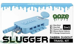 OOZE SLUGGER (TEAL) DABBIN DUGOUT Smoker Accessories Wholesale Distributor in Montreal Quebec