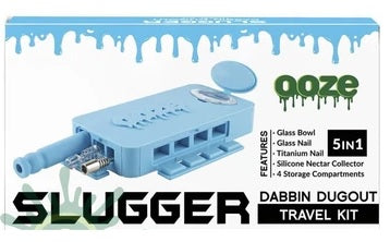 OOZE SLUGGER (TEAL) DABBIN DUGOUT Smoker Accessories Wholesale Distributor in Montreal Quebec