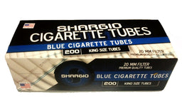 SHARGIO TUBE BLUE KING -200CT** Smoker Accessories Wholesale Distributor in Montreal Quebec
