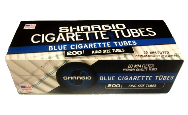SHARGIO TUBE BLUE KING -200CT** Smoker Accessories Wholesale Distributor in Montreal Quebec