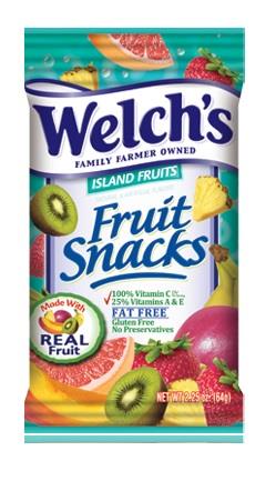WELCHS ISLAND FRUIT SNACKS Convenience and Grocery Snacks Wholesale Distributor in Montreal Quebec