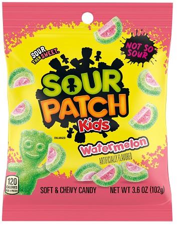 SOUR PATCH 3.6OZ PEG WATERMELON Candy Convenience and Grocery Wholesale Distributor in Montreal Quebec