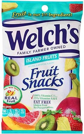 WELCHS (5OZ) ISLAND FRUIT Convenience and Grocery Snacks Wholesale Distributor in Montreal Quebec