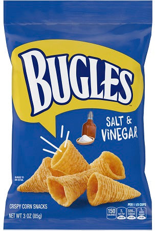 BUGLES 3OZ SALT & VINEGAR Convenience and Grocery Snacks Wholesale Distributor in Montreal Quebec