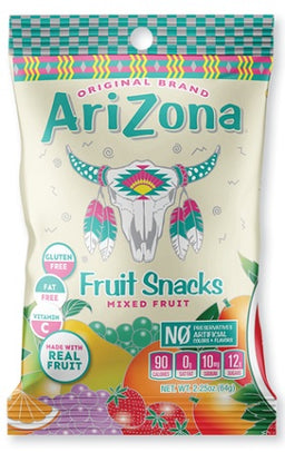 ARIZONA FRUIT SNACKS 2.25OZ MIXED Convenience and Grocery Snacks Wholesale Distributor in Montreal Quebec
