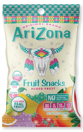 ARIZONA FRUIT SNACKS 2.25OZ MIXED Convenience and Grocery Snacks Wholesale Distributor in Montreal Quebec