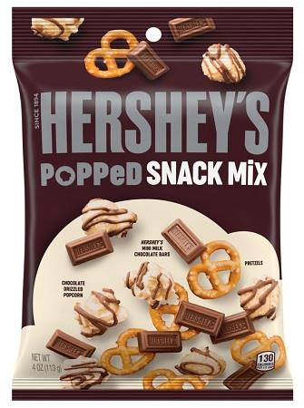 HERSHEY'S POPPED SNACK MIX Convenience and Grocery Snacks Wholesale Distributor in Montreal Quebec