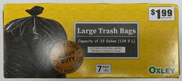 OXLEY HEAVY DUTY 33GAL TRASH BAG Household Products Wholesale Distributor in Montreal Quebec