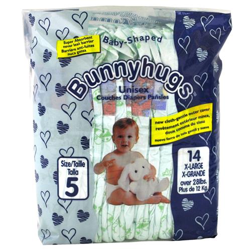 BUNNYHUGS X-LARGE  (SIZE #5) Baby Products Canadian Wholesale Distributor in Montreal Quebec