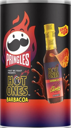 PRINGLES MED HOT ONES BARBACOA 71 g (Box of 12 Units)