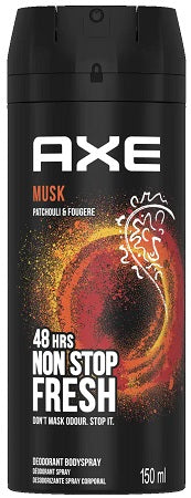 AXE BODY SPRAY MUSKPersonal Care Products Wholesale Distributor in Montreal Quebec