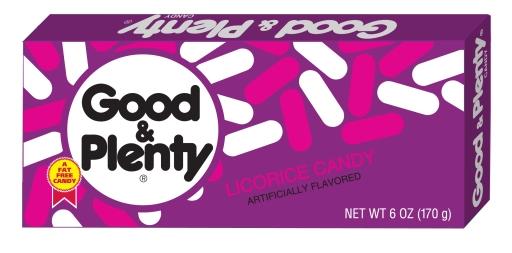 GOOD & PLENTY   6OZ BOX Candy Convenience and Grocery Wholesale Distributor in Montreal Quebec