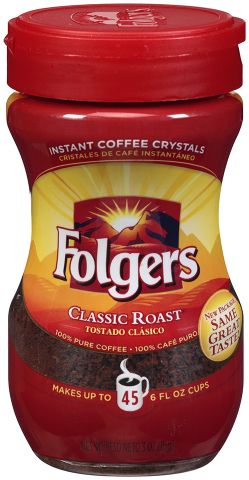 FOLGERS INSTANT COFFEE  JAR Beverage Soda and Juice  Wholesale Distributor in Montreal Quebec