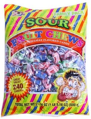 FRUIT CHEWS SOUR Candy Convenience and Grocery Wholesale Distributor in Montreal Quebec