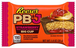 REESE'S BIG CUP PB&J STRAW (REG) Chocolate Convenience and Grocery Wholesale Distributor in Montreal Quebec