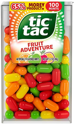 TIC-TAC (100PC.) FRUIT ADVENTURE Mints Convenience and Grocery Wholesale Distributor in Montreal Quebec