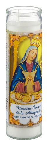 CANDLE RELIG. ALTAGRACIA-WHITE Household Products Wholesale Distributor in Montreal Quebec