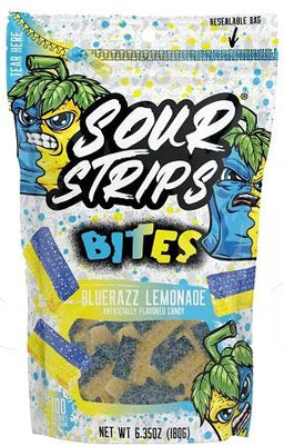 SOUR STRIPS BITES PEG BAG BLUE RAZZ Convenience and Grocery Store Supplies Wholesale Distributor in Montreal Quebec