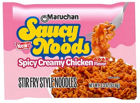 MARUCHAN SAUCY NOODS SPICY CREAMY CHIC. Ramen Noodles Wholesale Distributor in Montreal Quebec