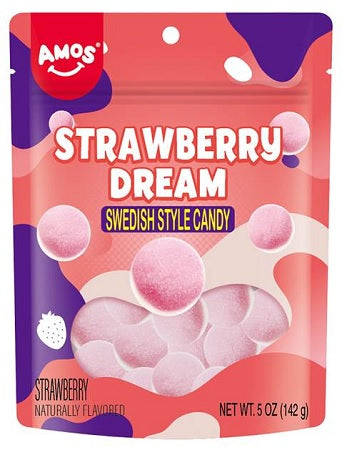 AMOS SWEDISH STRAWBERRY DREAM PEG Convenience and Grocery Store Supplies Wholesale Distributor in Montreal Quebec