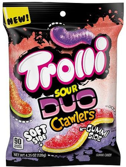 TROLLI DUO CRAWLERS SOUR PEG Candy Convenience and Grocery Wholesale Distributor in Montreal Quebec
