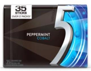 5 GUM (35 STICK) COBALT PEPPERMINT Chewing Gum Convenience and Grocery Wholesale Distributor in Montreal Quebec