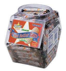 PEANUT BUTTER BARS JAR (.25) Candy Convenience and Grocery Wholesale Distributor in Montreal Quebec