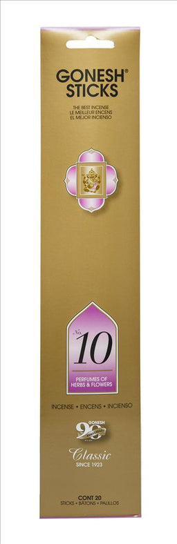 INCENSE  GONESH #10 Cleaning Supplies Wholesale Distributor in Montreal Quebec