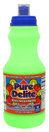 PURE DELITE KIWI-STRAW DRINK Beverage Soda and Juice  Wholesale Distributor in Montreal Quebec