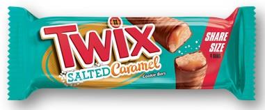 TWIX SALTED CARAMEL Chocolate Convenience and Grocery Wholesale Distributor in Montreal Quebec