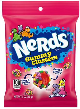 NERDS GUMMY CLUSTERS 3OZ PEG Candy Convenience and Grocery Wholesale Distributor in Montreal Quebec