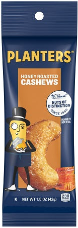 PLANTERS CASHEW HONEY RST TUBE Convenience and Grocery Snacks Wholesale Distributor in Montreal Quebec