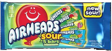 AIRHEADS SOUR 5 PACK (REG) Candy Convenience and Grocery Wholesale Distributor in Montreal Quebec