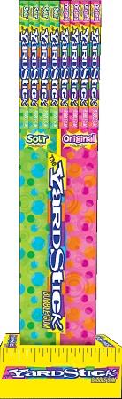 YARDSTICK ORIG/SOUR BUBBLE GUM Novelty Candy Convenience and Grocery Wholesale Distributor in Montreal Quebec