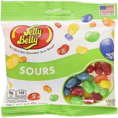 JELLY BELLY SOURS PEG BAG Candy Convenience and Grocery Wholesale Distributor in Montreal Quebec