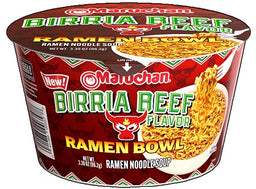 MARUCHAN BOWL BIRRIA BEEF Ramen Noodles Wholesale Distributor in Montreal Quebec
