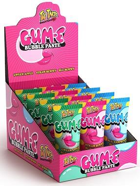 TOO TARTS GUM-E BUBBLE PASTE Novelty Candy Convenience and Grocery Wholesale Distributor in Montreal Quebec