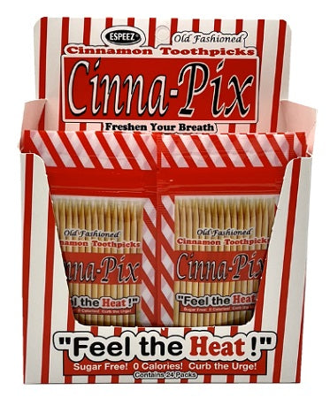 CINNA-PIX TOOTHPICKS PACKETS 15PC. Novelty Candy Convenience and Grocery Wholesale Distributor in Montreal Quebec
