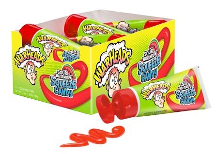 WARHEADS SQUEEZE CANDY SOUR WATERMELON Novelty Candy Convenience and Grocery Wholesale Distributor in Montreal Quebec