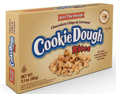 JUST THE DOUGH BITES BOX CARAMEL Chocolate Convenience and Grocery Wholesale Distributor in Montreal Quebec