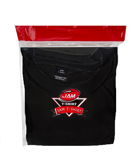 T-SHIRT BLACK- WRAP 3XL Wholesale Distributor in Montreal Quebec