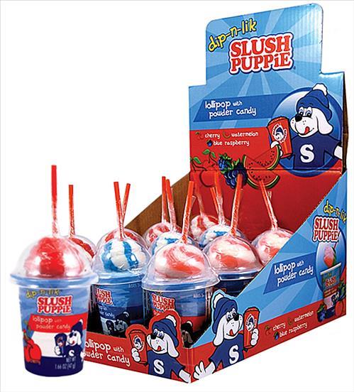 SLUSH PUPPIE DIP-N-LIK Novelty Candy Convenience and Grocery Wholesale Distributor in Montreal Quebec