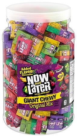 NOW & LATER JAR CHEWY ASST.15 Candy Convenience and Grocery Wholesale Distributor in Montreal Quebec