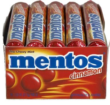MENTOS CINNAMON Candy Convenience and Grocery Wholesale Distributor in Montreal Quebec