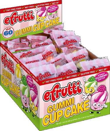 E.FRUTTI GUMMI CUPCAKE .15 Candy Convenience and Grocery Wholesale Distributor in Montreal Quebec