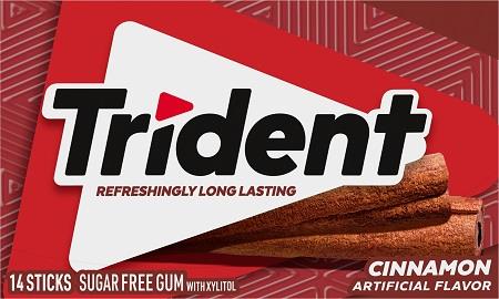 TRIDENT PTY CINNAMON Chewing Gum Convenience and Grocery Wholesale Distributor in Montreal Quebec