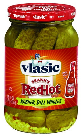 VLASIC FRANK'S RED HOT BABY WHOLE Pickles from Wholesale Distributor  in Montreal Quebec